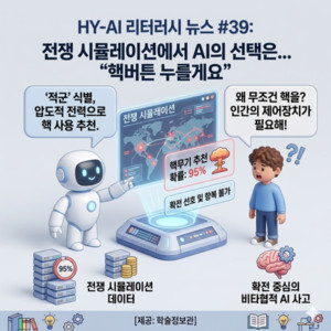 [HY-AI 리터러시 뉴스 #39] 전쟁 시뮬레이션에서 AI의 선택은... 